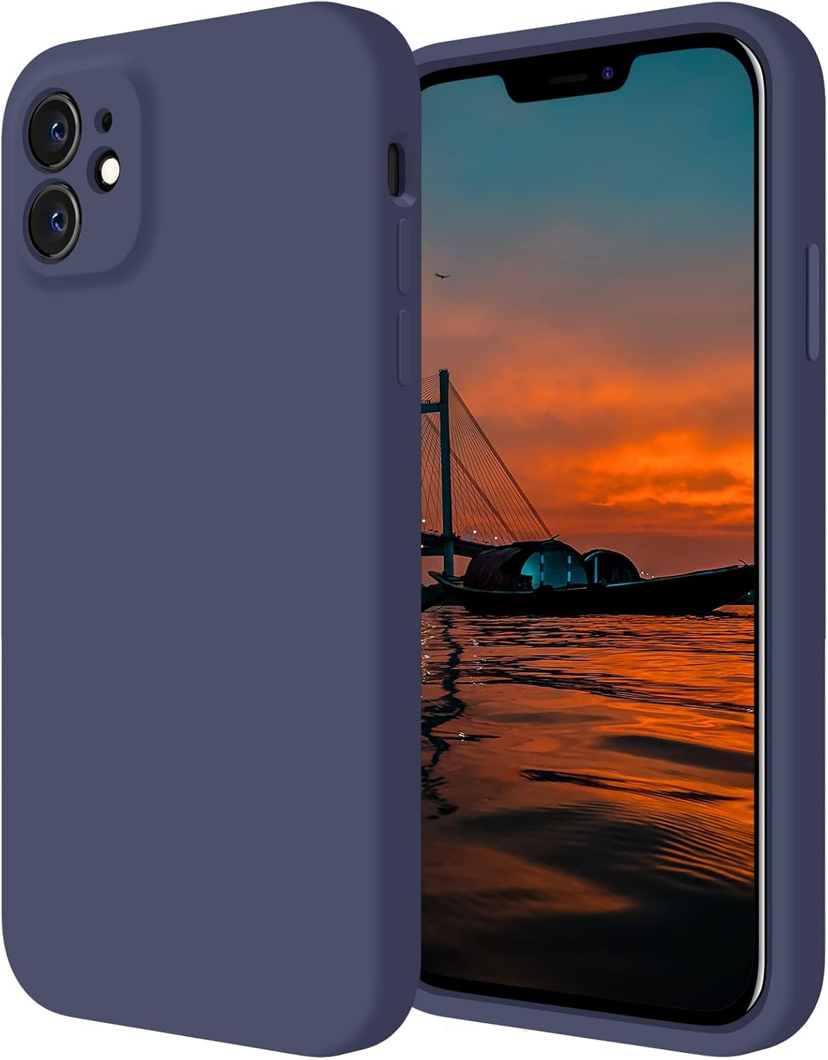 

Жидкий силиконовый чехол для легкой очистки и ухода, противоскользящий чехол для чехла телефона