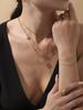 Dainty Lucky Four Leaf Flower Choker