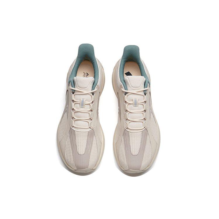 Anta C37 Series Absolute Coolness Breathable Low Top Running Shoes Women's Gray Green 922245538-6