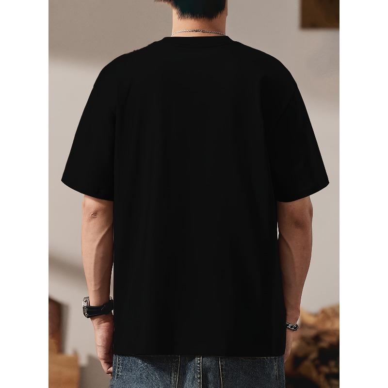 European Size Men'S T-Shirt - Casual And Comfortable,Short-Sleeve Tee, Suitable for Summer Outdoor Activities, Sports, Leisure Wear