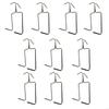 10pcs Stainless Steel Hooks Suitable for Barbecue Picnics and Homes Kitchen HX6C