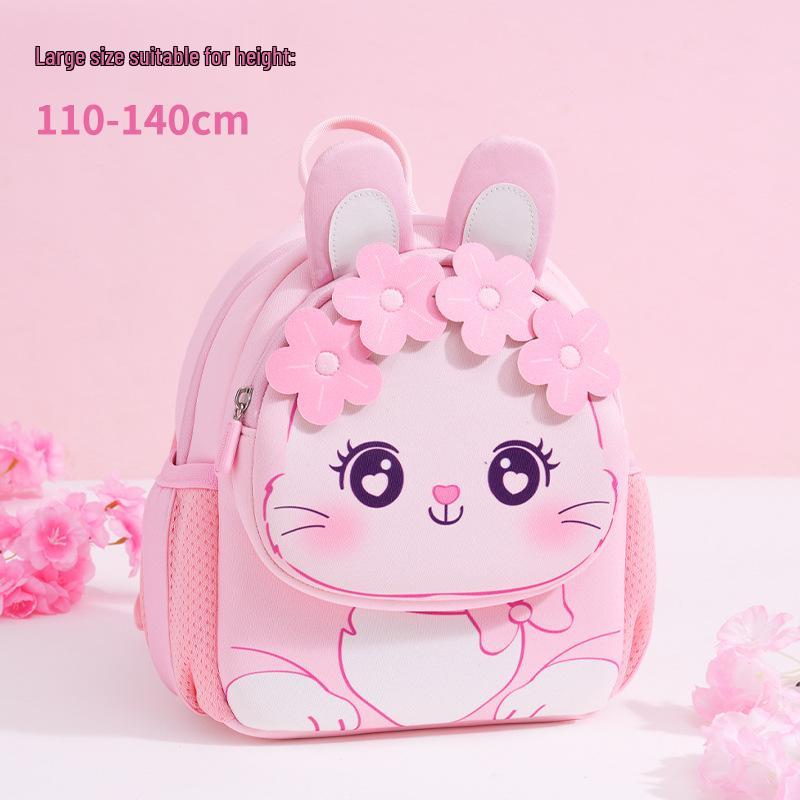 2025 Cartoon Cute Kids Backpack for Ages 1-6: Double Shoulder Kindergarten Backpack
