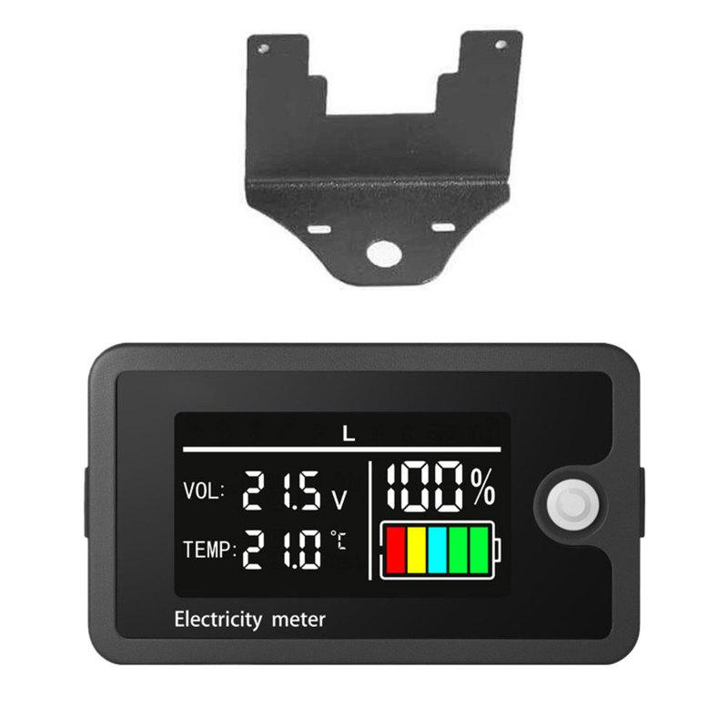 Digital Battery Meter for Golf Carts with LCD Screen and Voltage Alarm for Overcharge and Discharge Protection