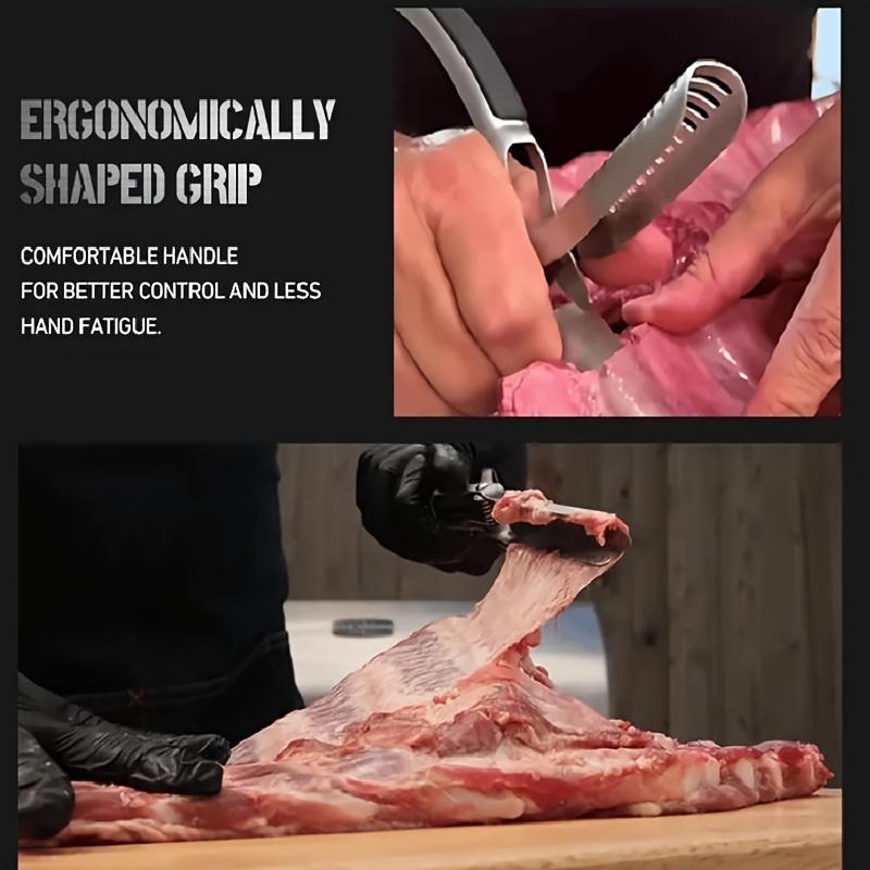 Stainless Steel Rib Remover , Essential Meat Tool for Every Home