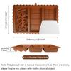 1pc Silicone Chocolate Bar Mold Non-Stick Wax Melt Mould for Protein Energy Bars Break Apart DIY Handmade Gift Chocolate Molds