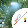 2.6m Stainless Steel Telescopic Spray Rod Extension Tube for Garden Sprayer & Irrigation Nozzle Accessories