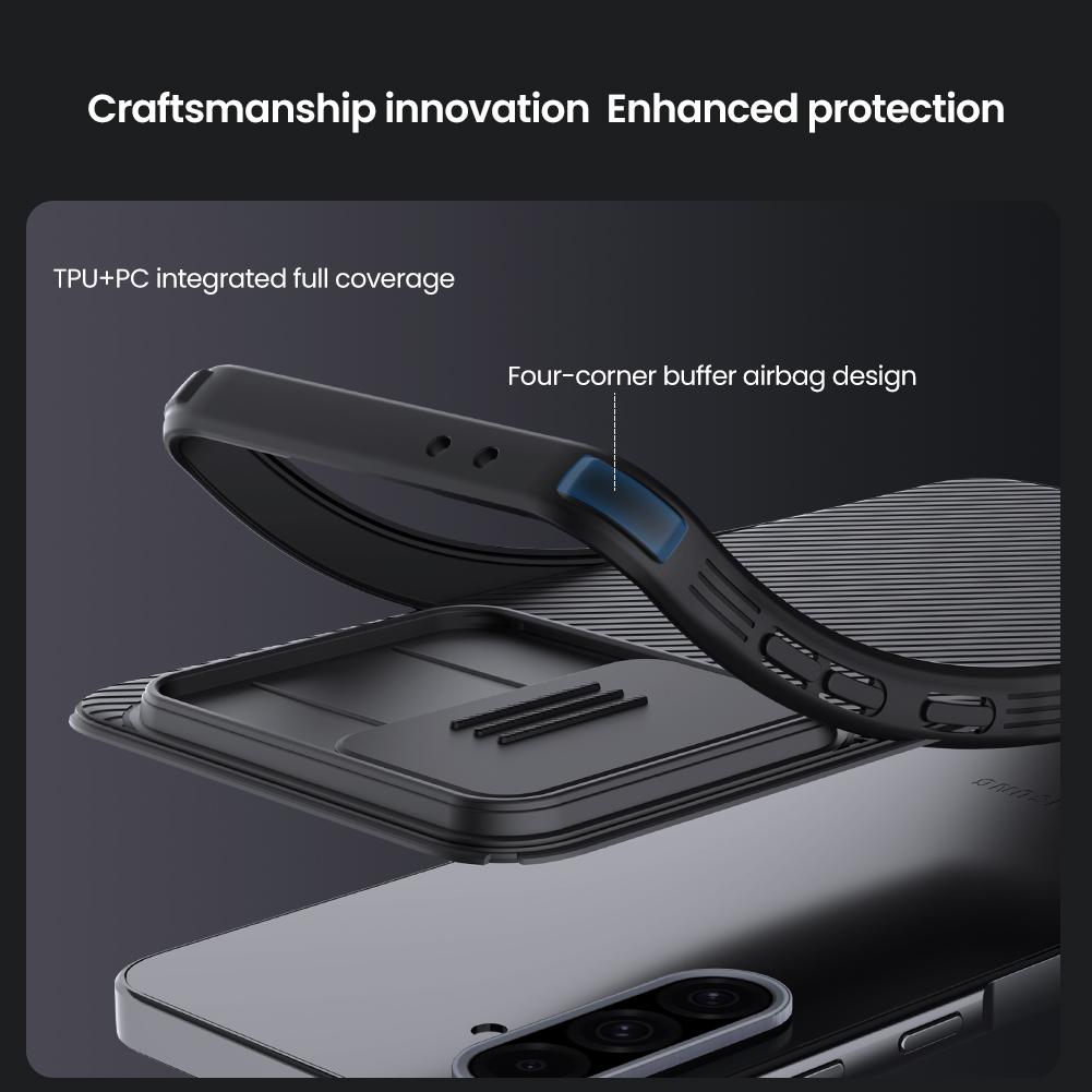 NILLKIN for Samsung Galaxy A36 5G Phone Case CamShield Pro Magnetic Camera Protection Back Cover