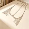 Bohemian mehrschichtige Pailletten-Kopfkette: Eleganter, Trendiger Europäischer & Amerikanischer Stil Schmuck