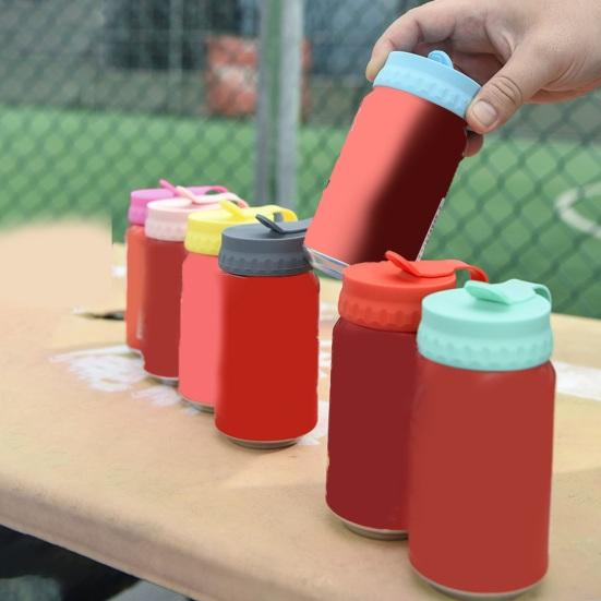 Reusable Silicone Can Lid Leak-proof Food-grade Cover Money-saving Solution Wide Application Can Lid for Beverages