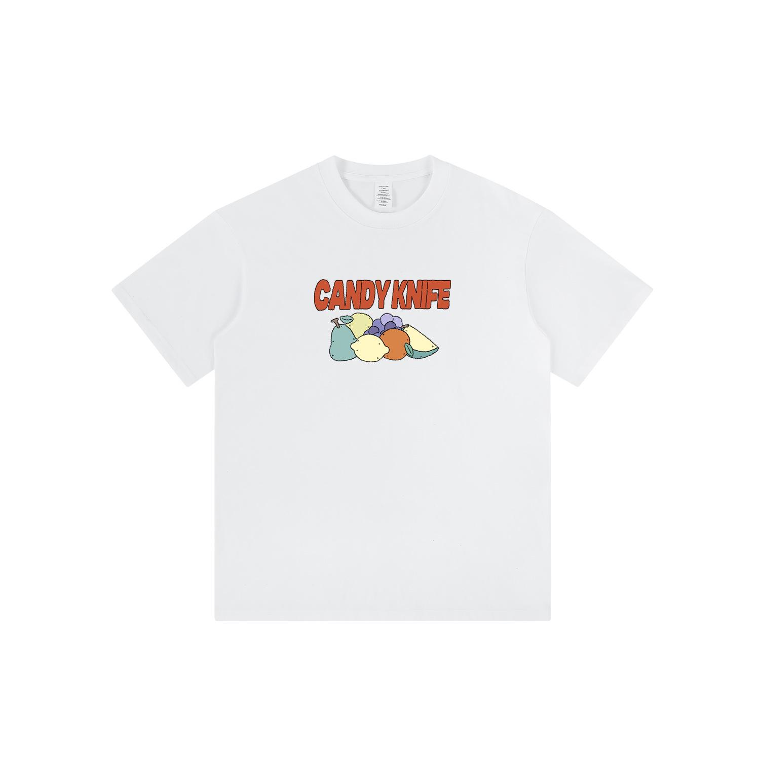 

Женская летняя хлопковая футболка оверсайз в стиле ретро с прямым плечом Large белый