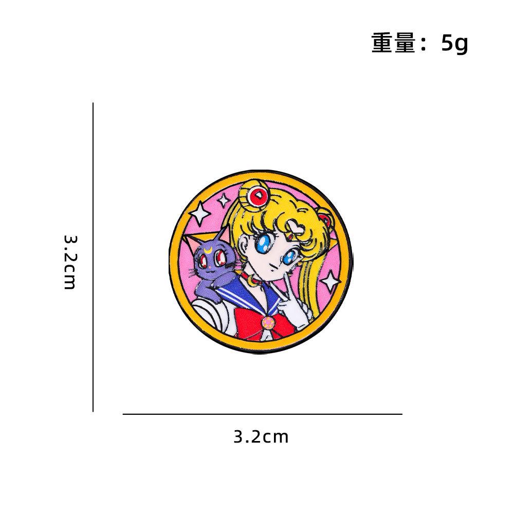 High Quality Manga Enamel Pin Anime Lapel Pins for Backpacks Cute Things Brooches Badges on Backpack Brooch for Clothes Jewelry