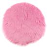 Luxurious Faux Fur Seat Cushion Pad Plush Artificial Sheepskin Mat