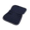 Saddle Pad Soft Breathable All Purpose Double Rope Saddle Pad with Hand Strap and Girth for HorsesDark Blue