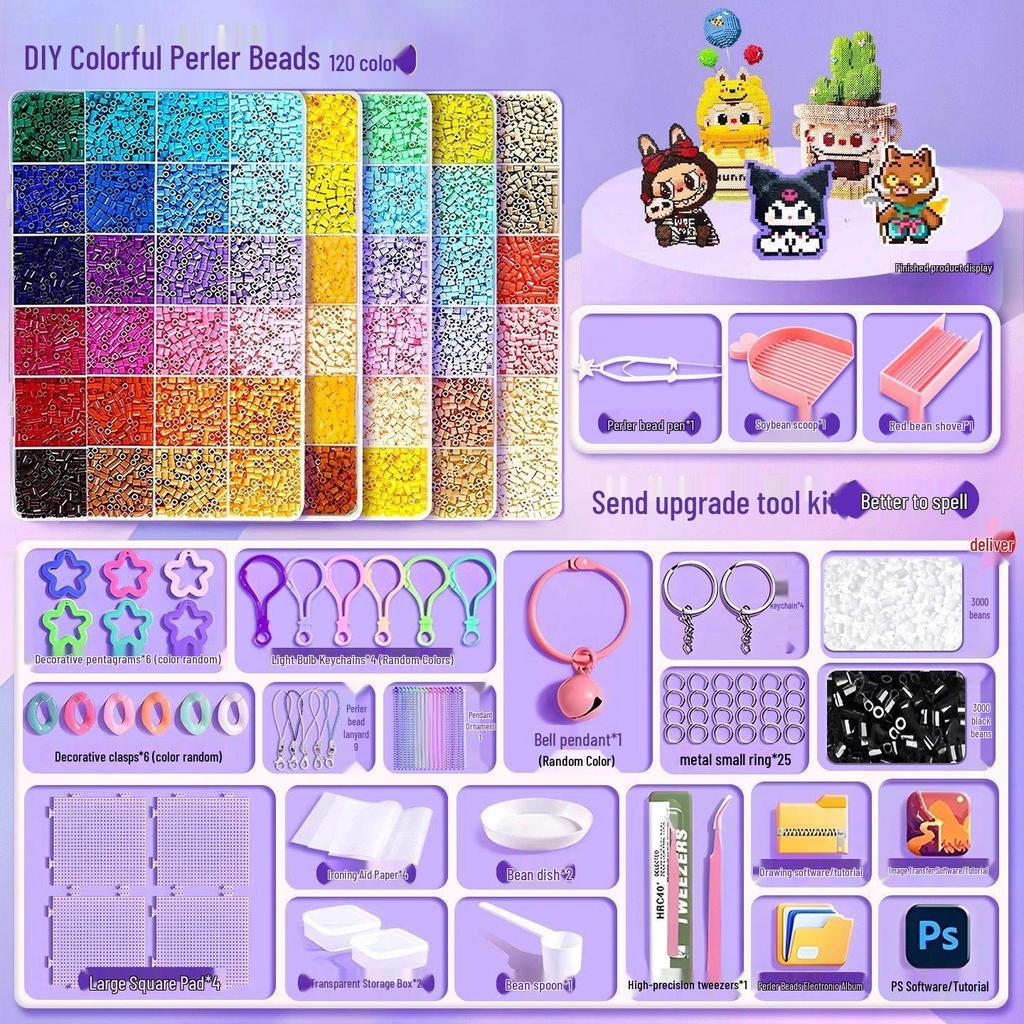 2.6mm 3D Marbling Pin Craft Kit with Tools - Complete DIY Set