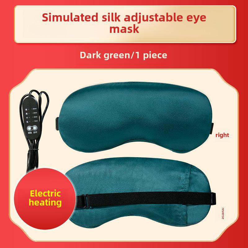 Masque pour les yeux USB Silk Graphene Wormwood – chauffant, ombrageant et aide au sommeil