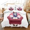 Anime Engaged To The Unidentified Bedding Set Boys Girls Twin Queen Size Duvet Cover Pillowcase Bed Kids Adult