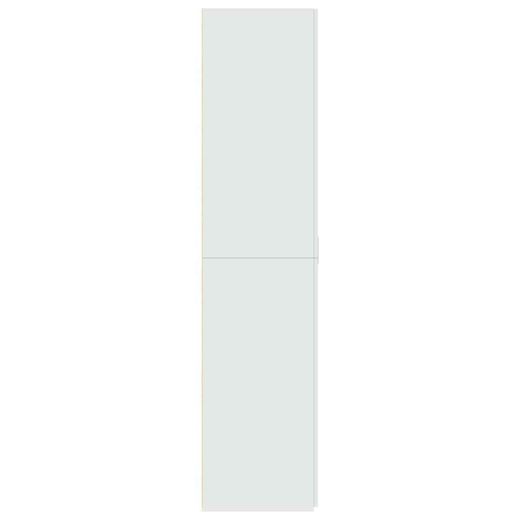 Vidaxl Tall Cabinet, White, 70X42.5X185 Cm, Wood-Based Material