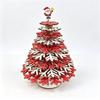 DIY Christmas Tree Ornament Santa Claus Christmas Tree Statue  Home Decoration