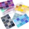 Seed Beads Kit Loose Bead Tube Beads Set with Box for DIY Jewelry Beaded Necklace Bracelet Earring Making Kit