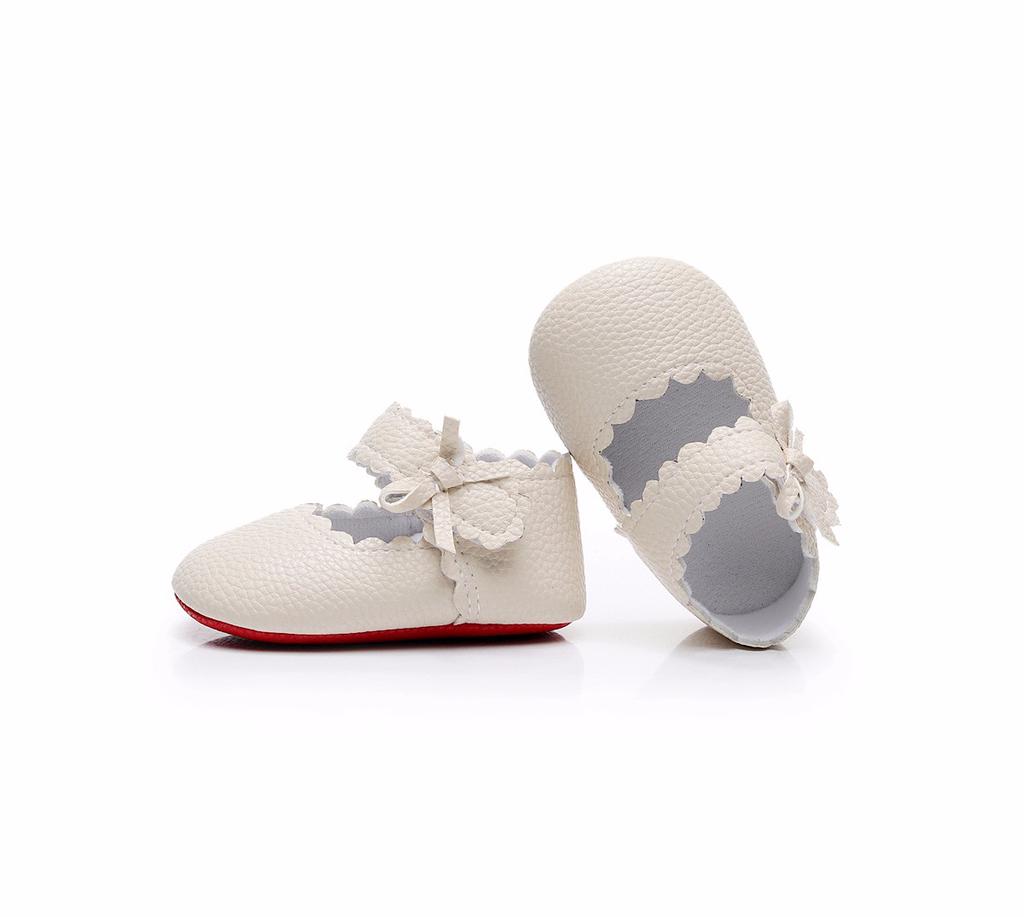 Chaussures douces à semelle souple avec nœud pour bébés, tout-petits, nouveau-nés, filles et garçons