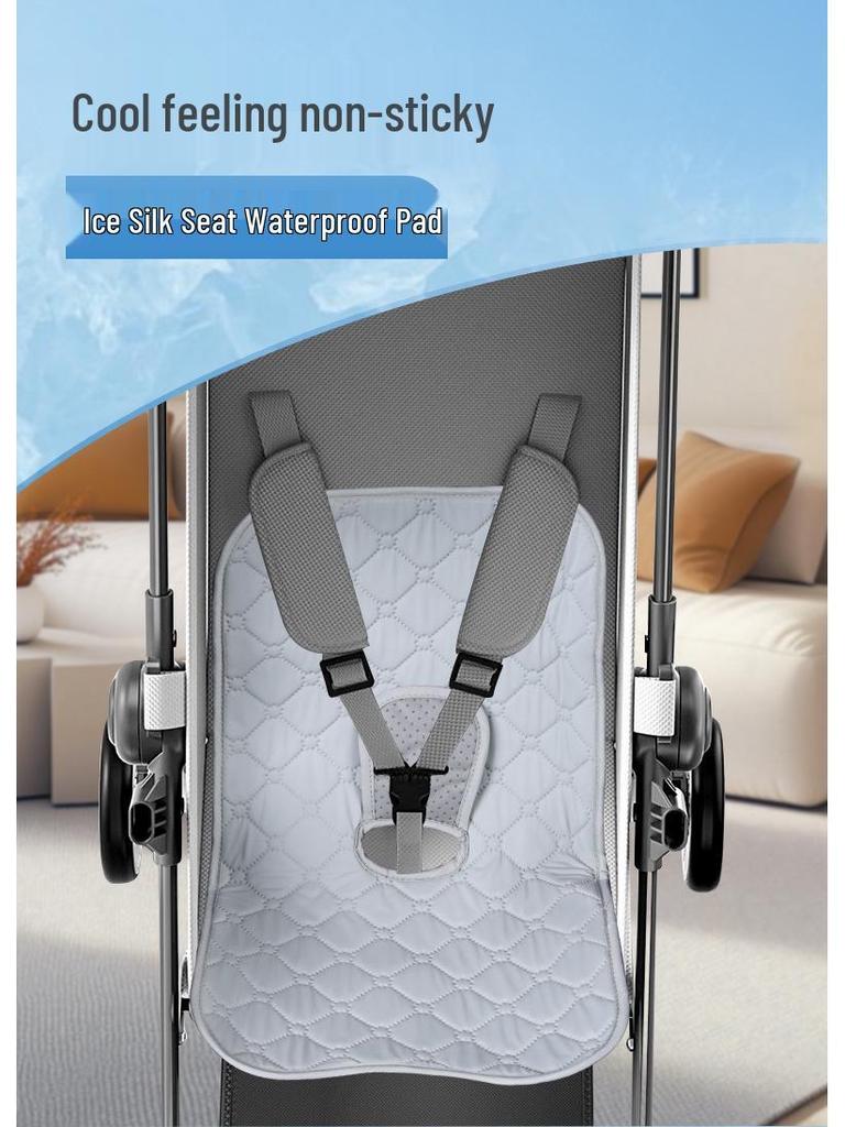 Water-Absorbent, Urine-Proof Baby Car Seat Cushion - Soft, Breathable, Skin-Friendly