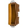 COACH TabbyCargo Natural Grain Leather Shoulder Bag Medium Womens Brown