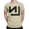 Nine Inch Nails Logo Cotton T Shirt for Men Cotton Funny Men Women T-Shirts Crewneck Tees Short Sleeve Tops Gift Idea