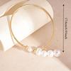 Irregular Shape Retro Pearl Necklace Exaggerated Design Evening Necklace  Party Wear