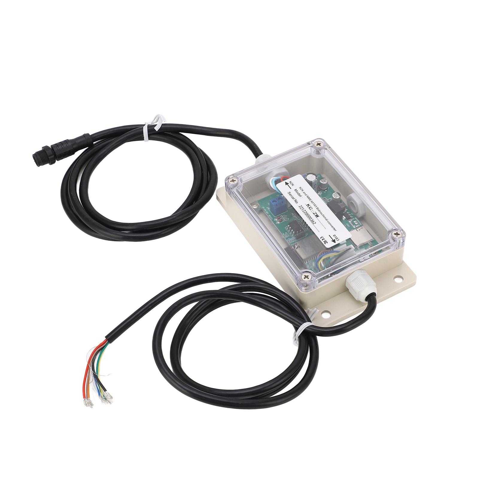 

Bi Direction Converter Module NMEA2000 and NMEA0183 KC‑2W IPX67 Waterproof DC 9‑30V