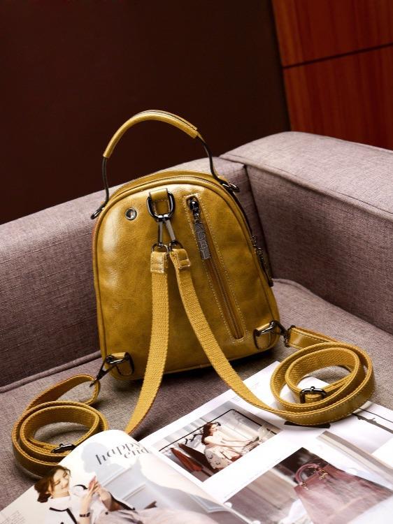 2025 Summer Retro European & American Crossbody Single-Shoulder Women's Backpack