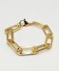 Sexto [Bracelet][Surgical Steel] D Chain Bracelet Gold