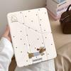 Polka Dot Lucky Dog Y-fold iPad MINI7 Tablet 10/9/8 Generation A16 Protective Case pro 11inch air6 Protective Cover