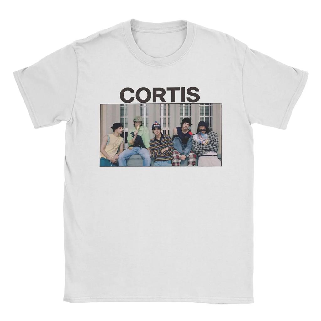 2026 Summer Fashion CORTIS Korean Boy Band Novelty T-Shirts  Cotton Tee Shirt for Unisex Awesome Print Short Sleeve Clothes