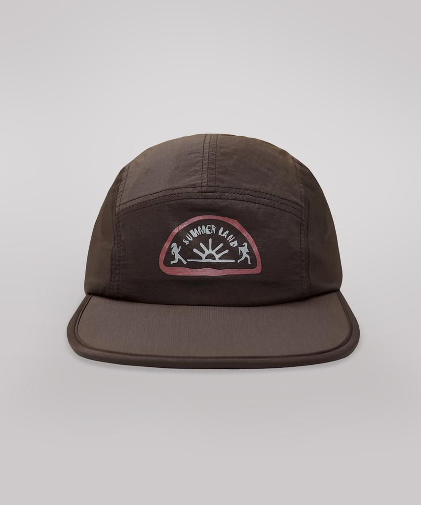 Kyuseu Summer Lightweight Nylon Camp Cap - Brown