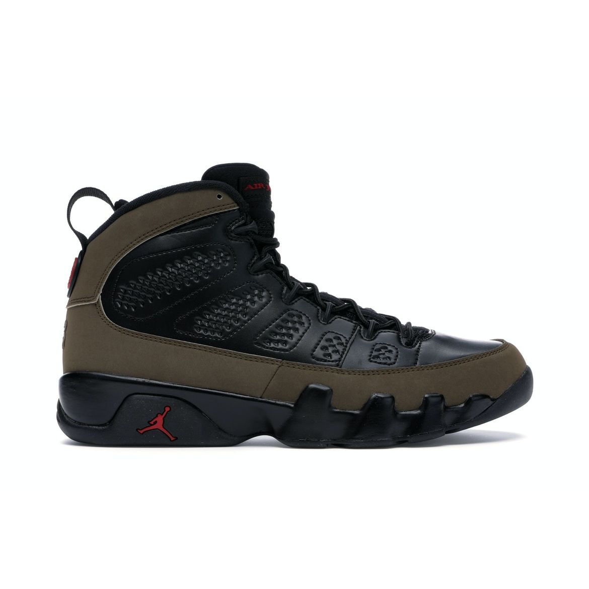 

Мужские кроссовки Air Jordan 9 Retro Olive 2012 Black Varsity-Red-Light-Olive 302370-020