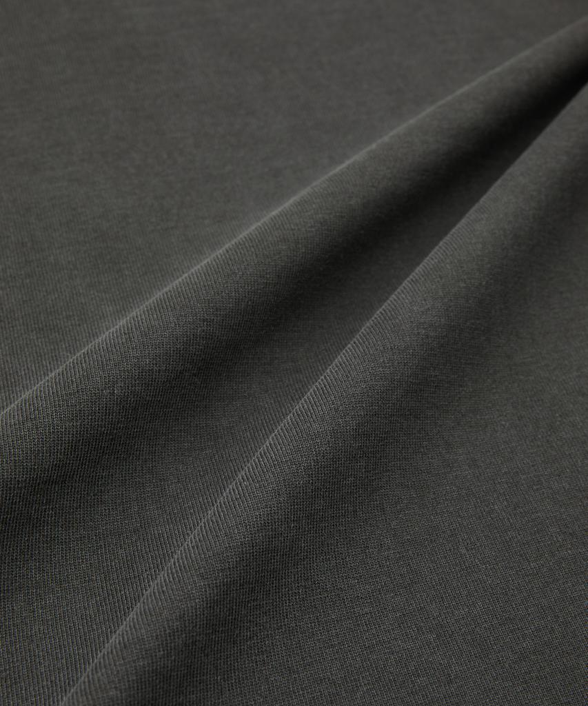 Hellinogseuweeo Dust-Dyed Short Sleeve T-Shirt_Charcoal Gray
