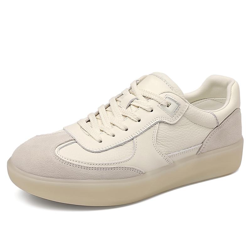 Fashion Genuine Leather Mens Tenis Masculino Quality Casual Shoes Outdoor Sports Sneakers Loafers Luxury Male Business Footwear Trainers