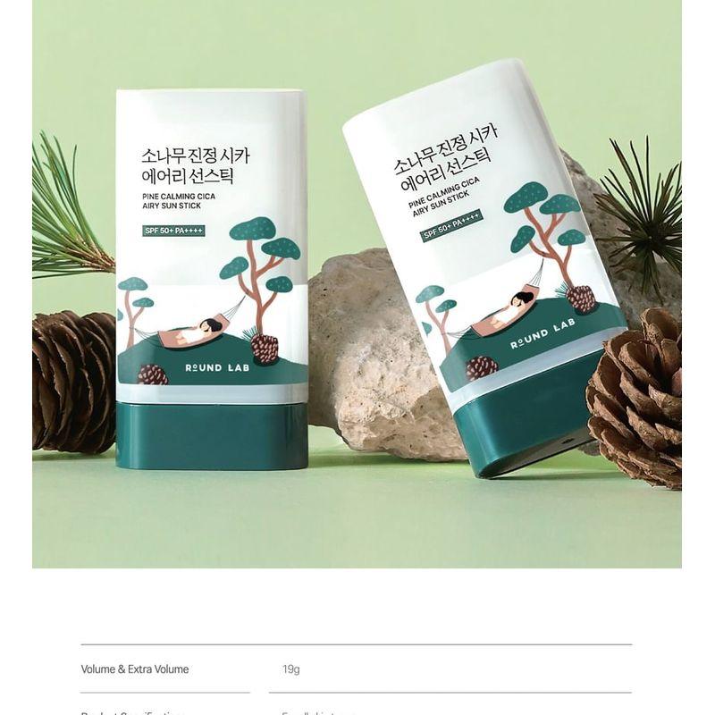 ROUND LAB Pine Calming Cica Airy Sun Stick