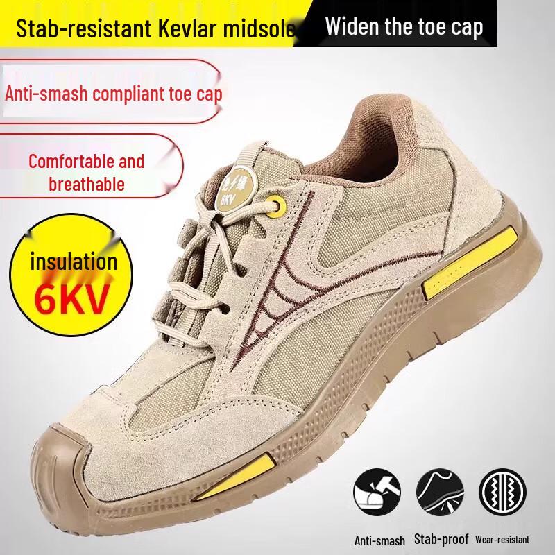 GUAIKEAI Men s Lightweight Insulated Safety Work Boots