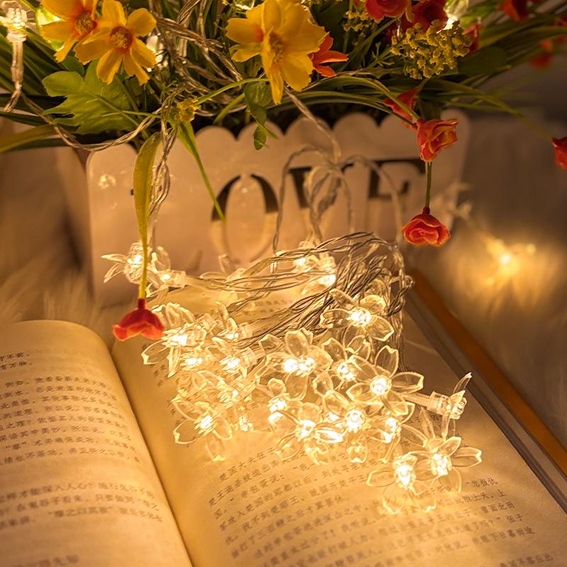 3-10M Warm White Cherry blossom light string led fairy string lights for Wedding Party Indoor garden home Decorations