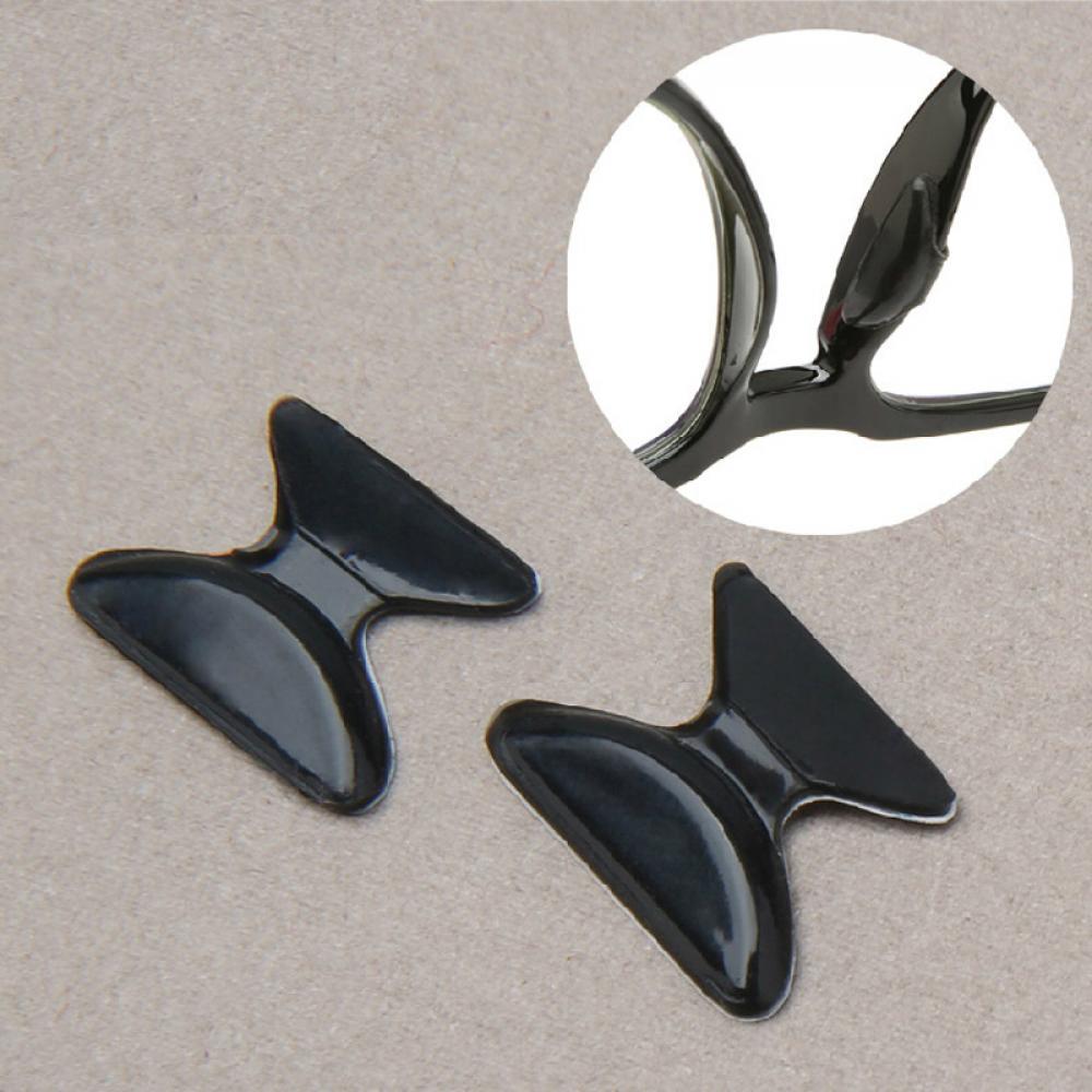 5pairs Convenient Eyeglass Spectacles Stick on Anti-Slip Silicone Nose Pad