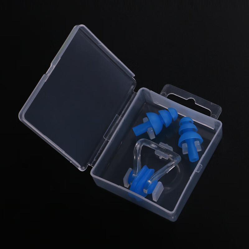 

Norman Silicone Waterproof Swimming Earplugs & Nose Clip Set