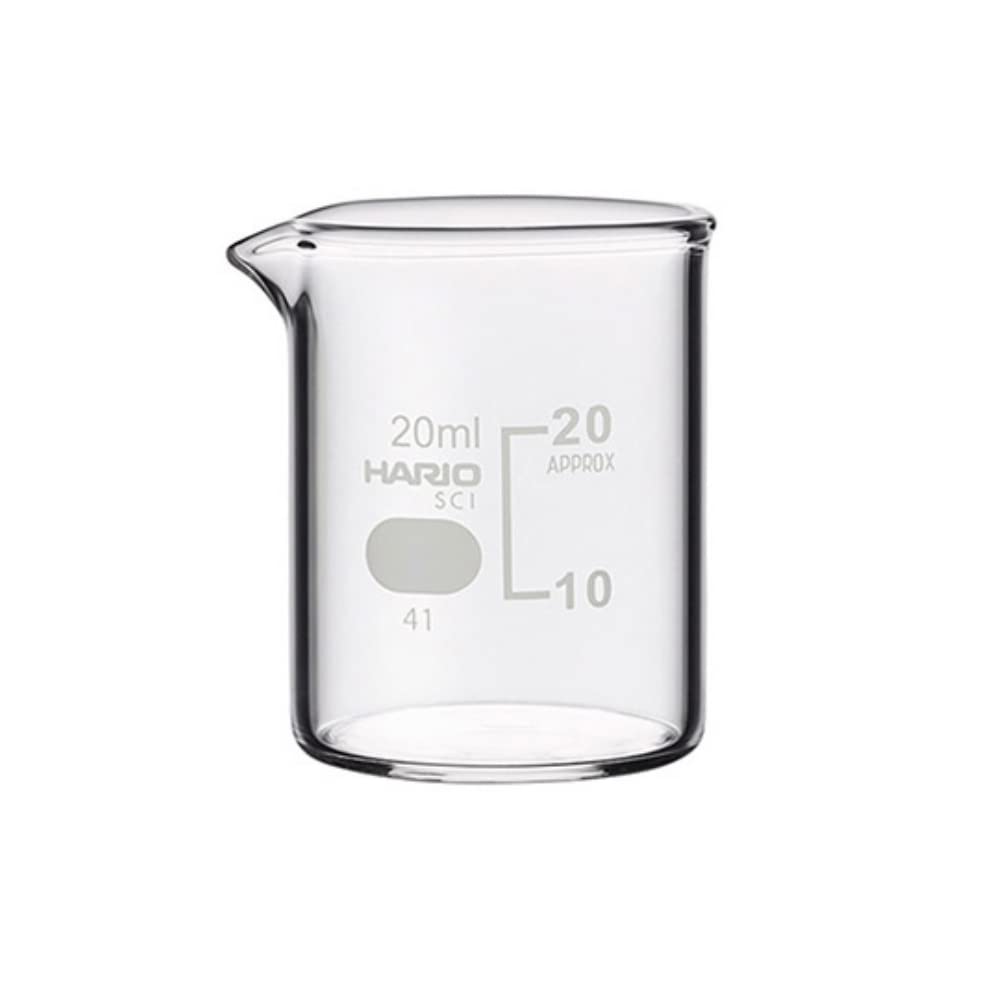 HARIO Beaker with Indicator Graduations, 20ml, B-20-SCI