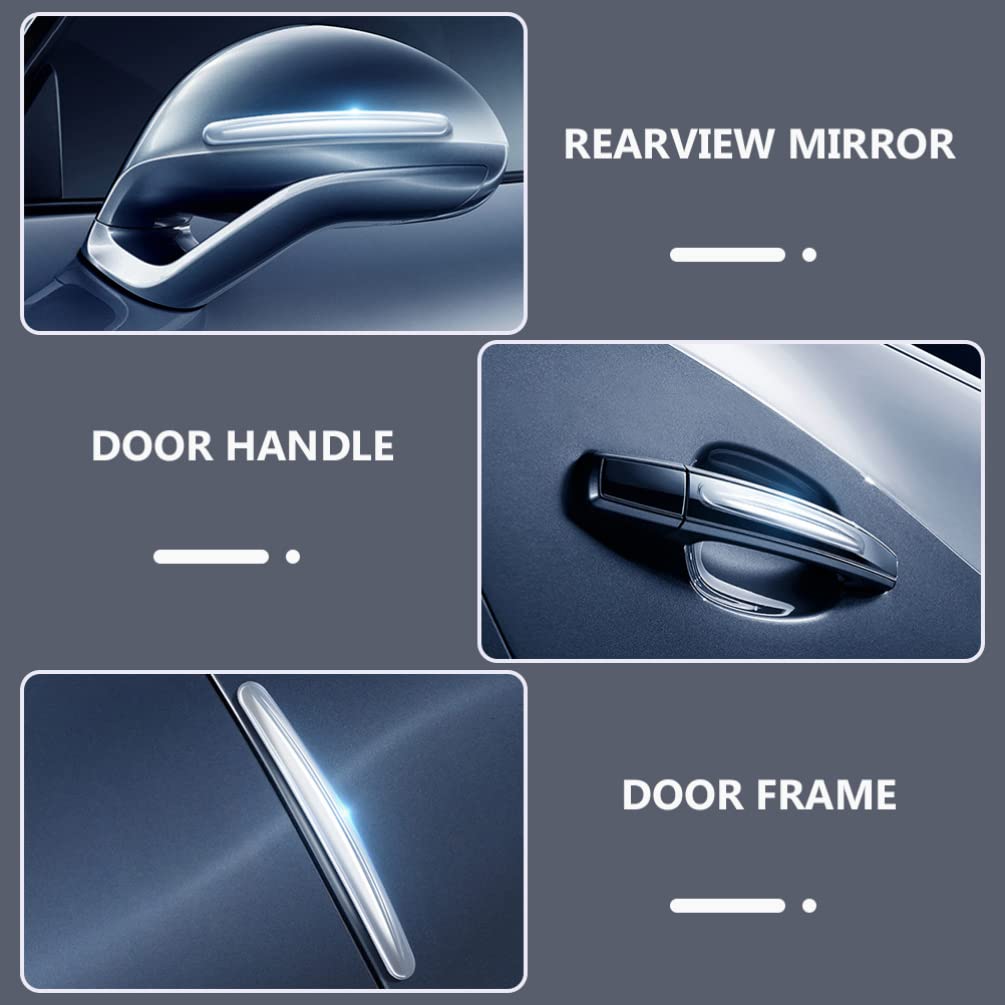 Ledmomo Car Door Guard 2 Pieces, Door Protector, Door Protector, Anti-collision, Easy To Put