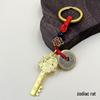 Twelve Zodiac Pixiu Keychain with Golden Key and Five Emperors Coins