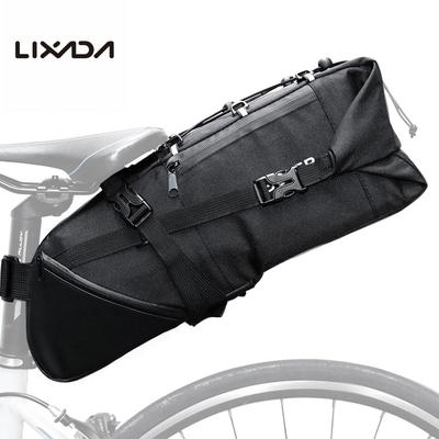 Lixada Fahrrad-Satteltasche, 3–10 l, großes Fassungsvermögen, für Mountainbikes, Straßen, MTB, Fahrrad, Radfahren, Hecktasche, Aufbewahrung