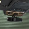 Inner Rearview Mirror Bracket Decor Cover Trim For Ford F150 -23 Wood Grain