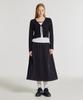 Nyuballanseu Nbnwg3W612 / Women Frozen Woven Stretch Long Skirt (Black)