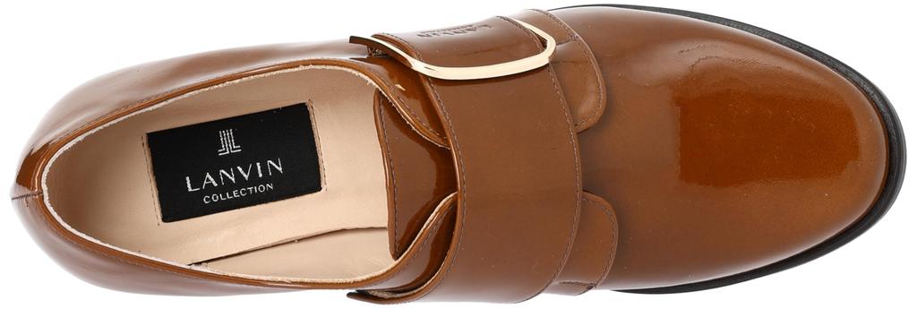 Lanvin Collection Pumps im Herrenstil mit Gürtel, Damen, Größe 9615 CME, Größe E, 23,0 cm