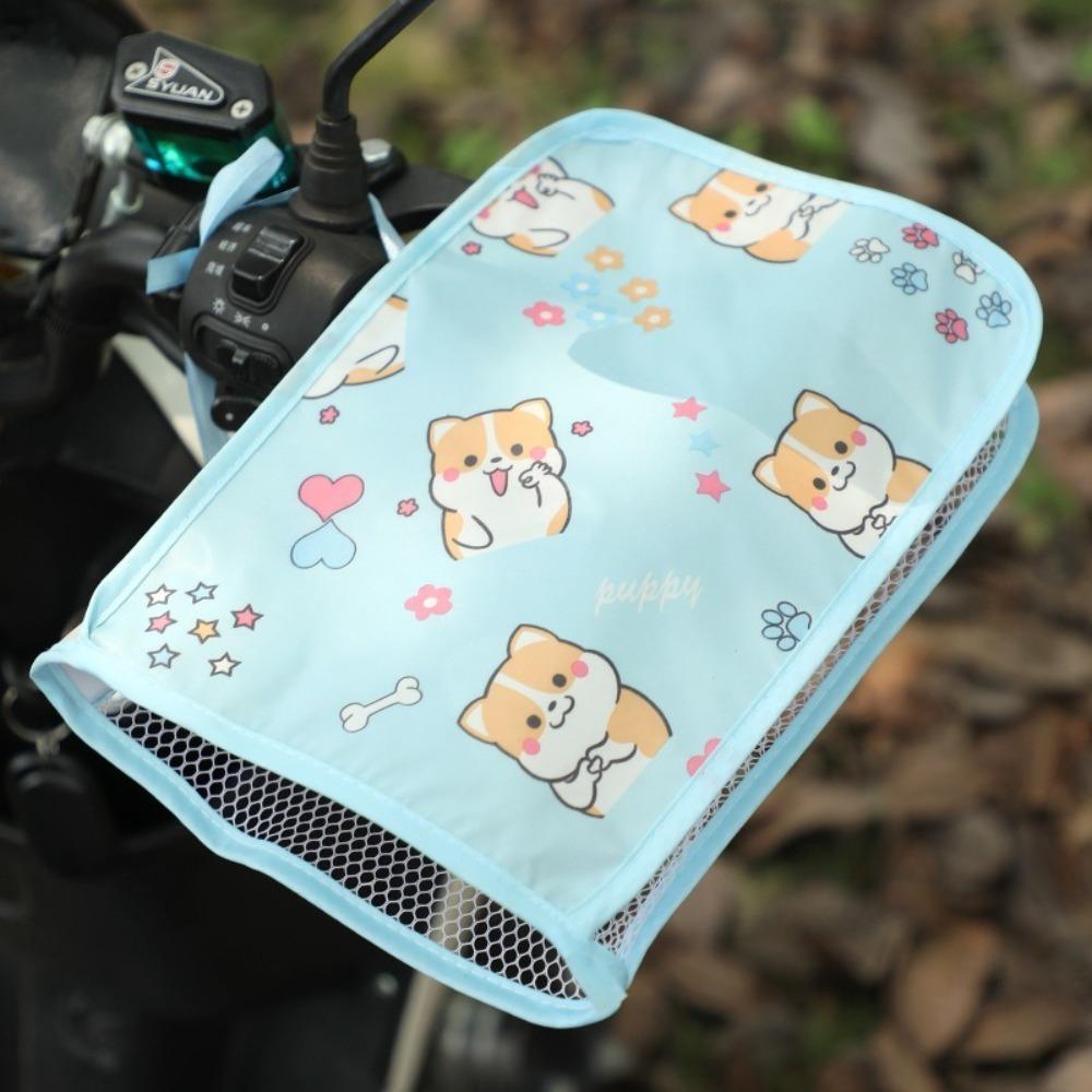 Breathable Electric Vehicle Sunscreen Gloves Waterproof Scooters Hand Guards Cycling Driving